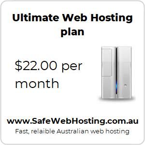 Ultimate web hosting - monthly
