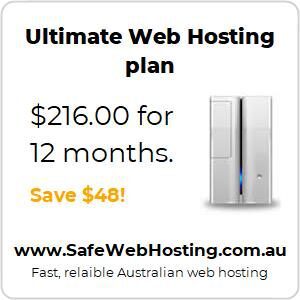 Ultimate web hosting - 12 months